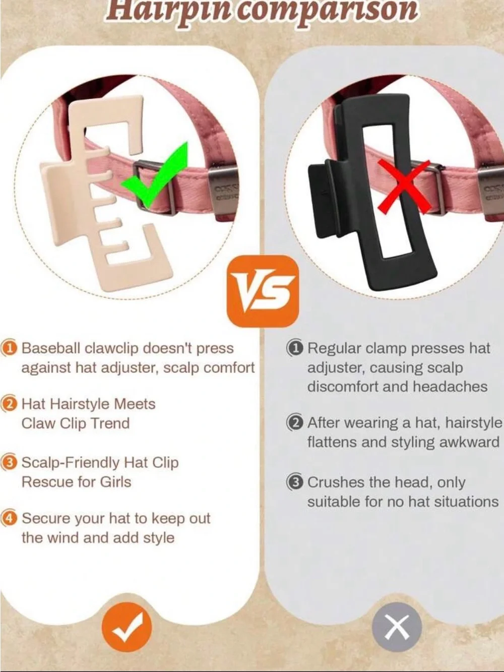 Neutral Matte Jaw Clip Hair Claw Black